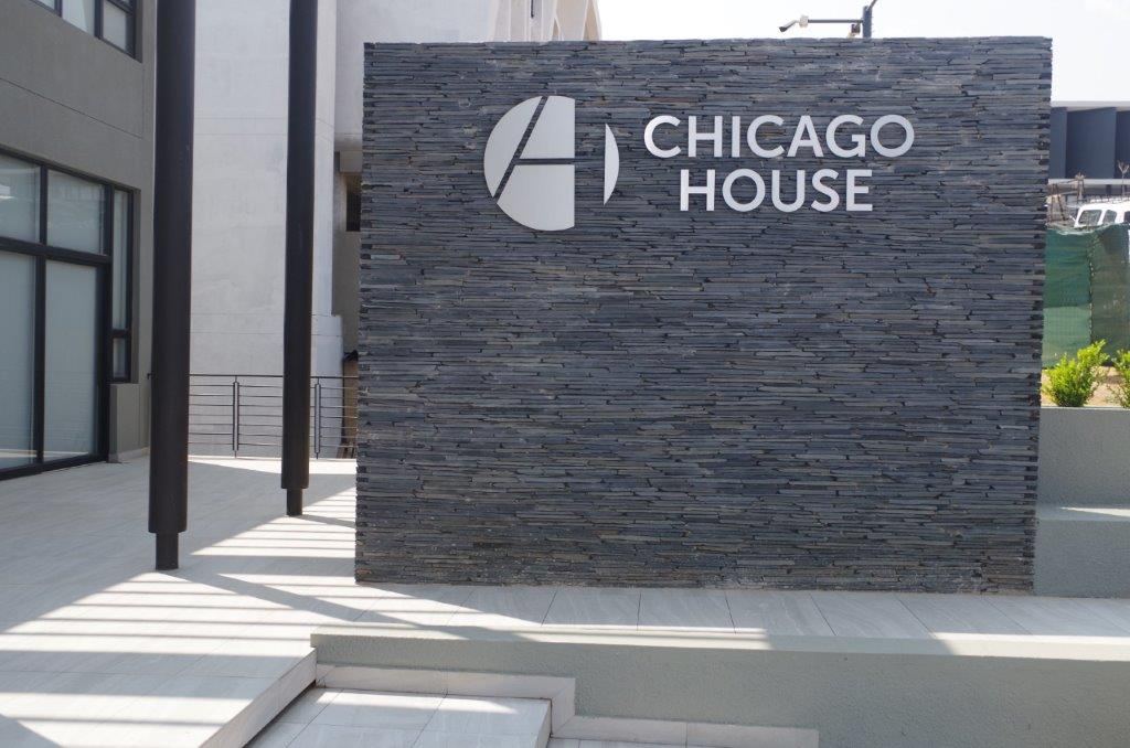 The Chicago House sign at Aspen Business Park, where the MTA office is